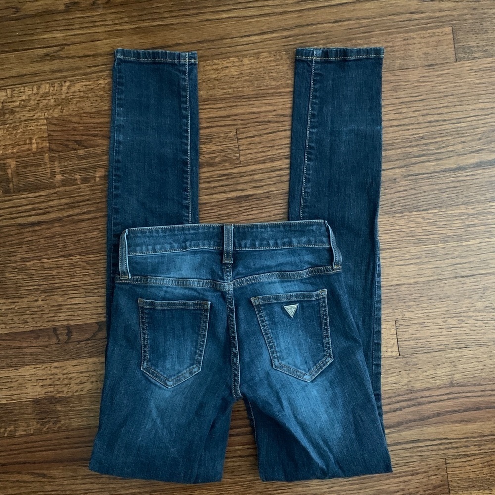 Guess Straight legs dark wash Jeans - Picture 3 of 9